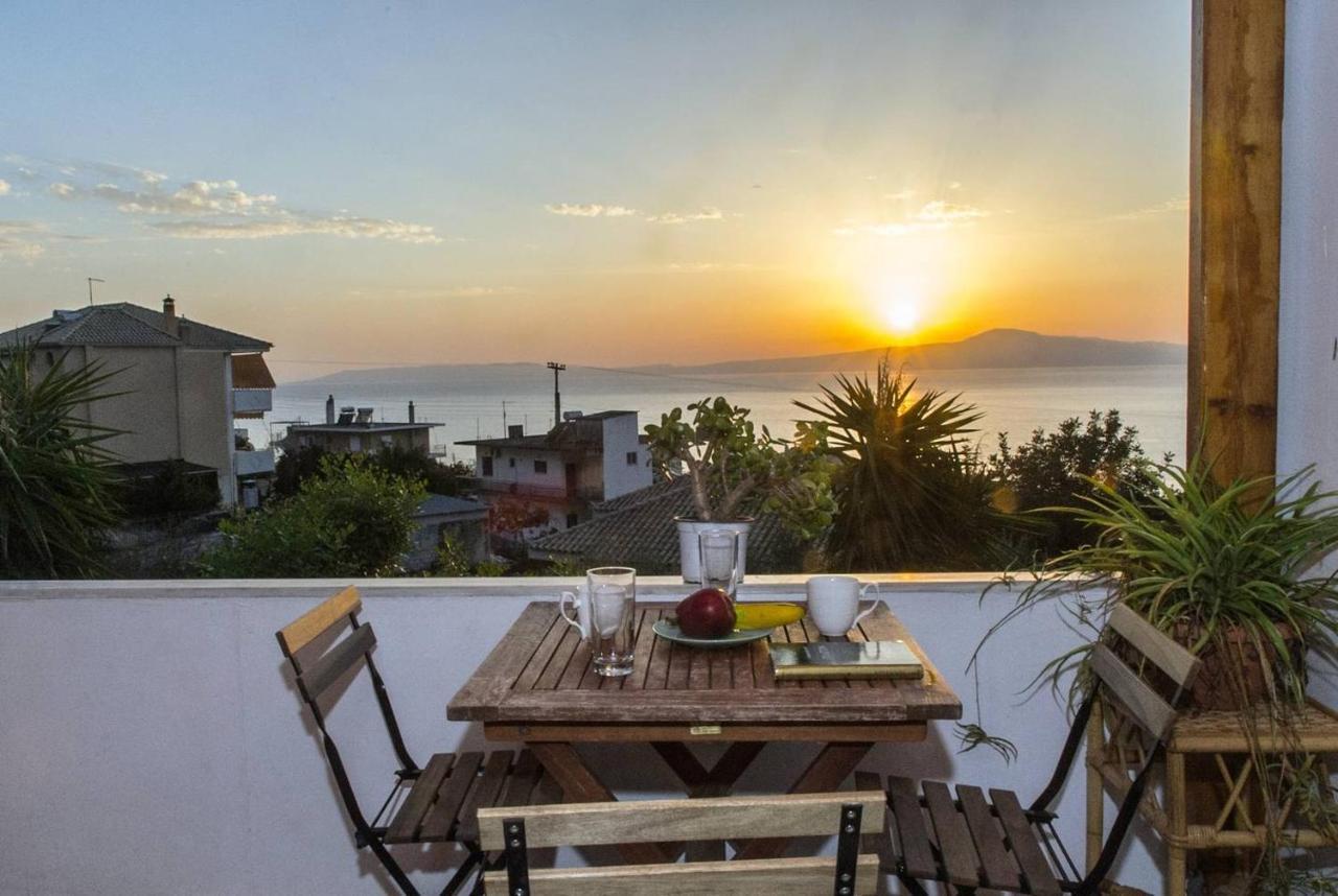 Seaside Heaven - Sunset Views Close To The Beach Daire Kalamata Dış mekan fotoğraf